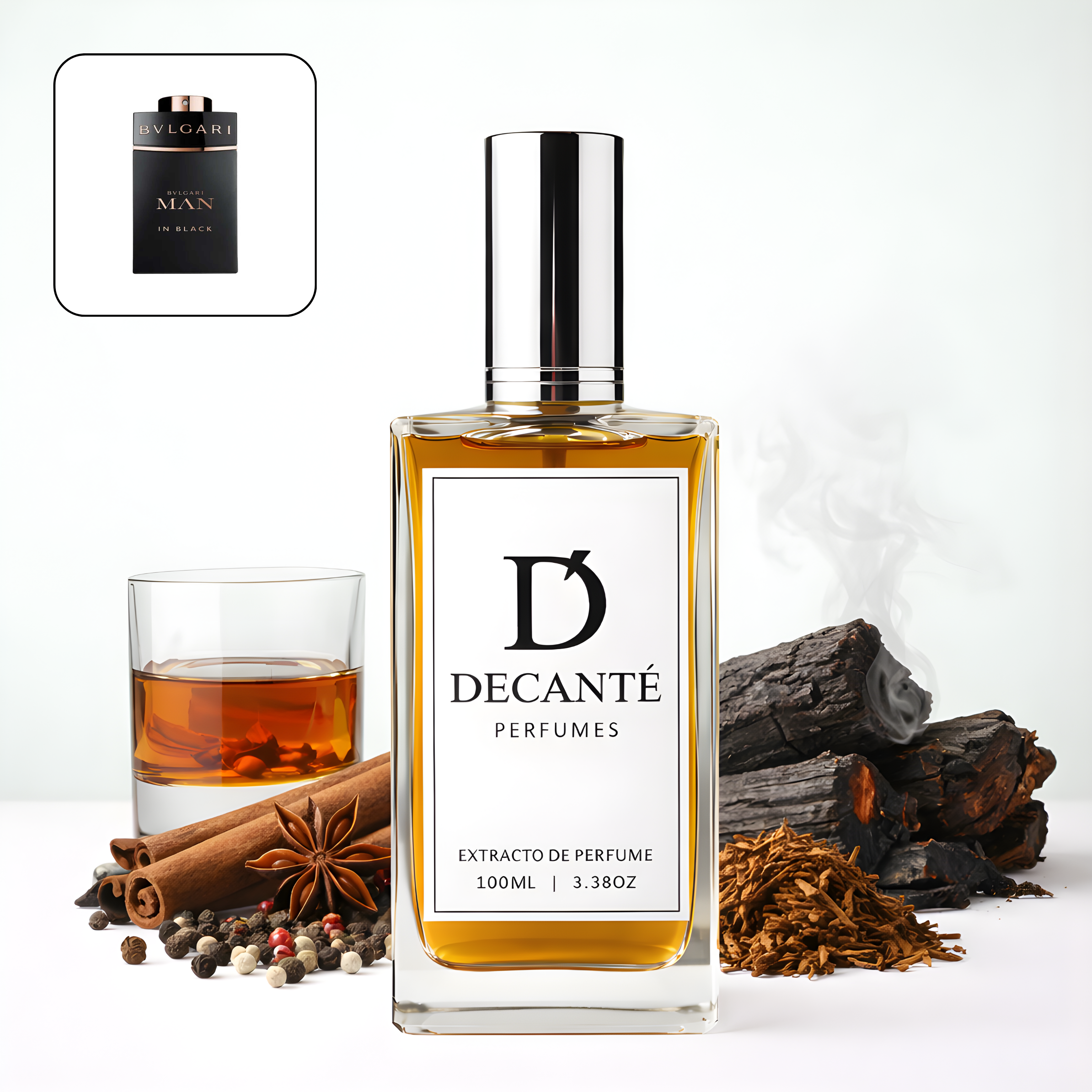 Hombre Misterioso (Inspirado en Man in Black de Bvlgary)