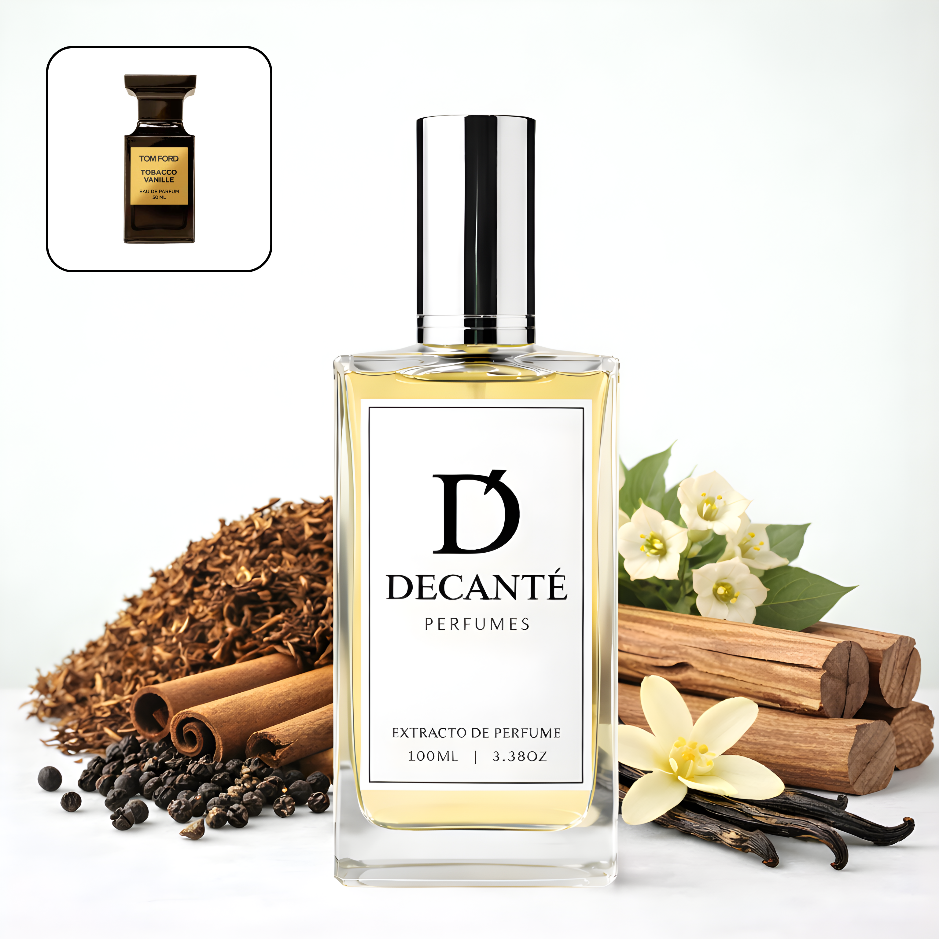 Ámbar Ahumado (Inspirado en Tobacco Vanille de Tom Ford)